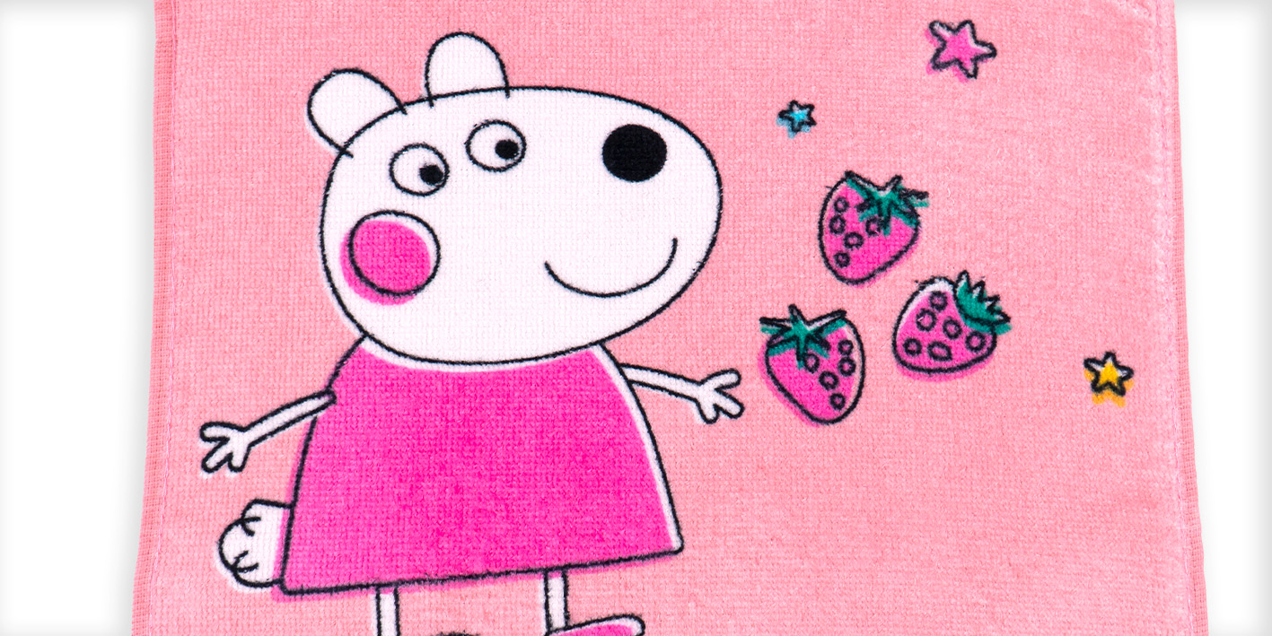 Ręcznik 30x50 cm peppa apples